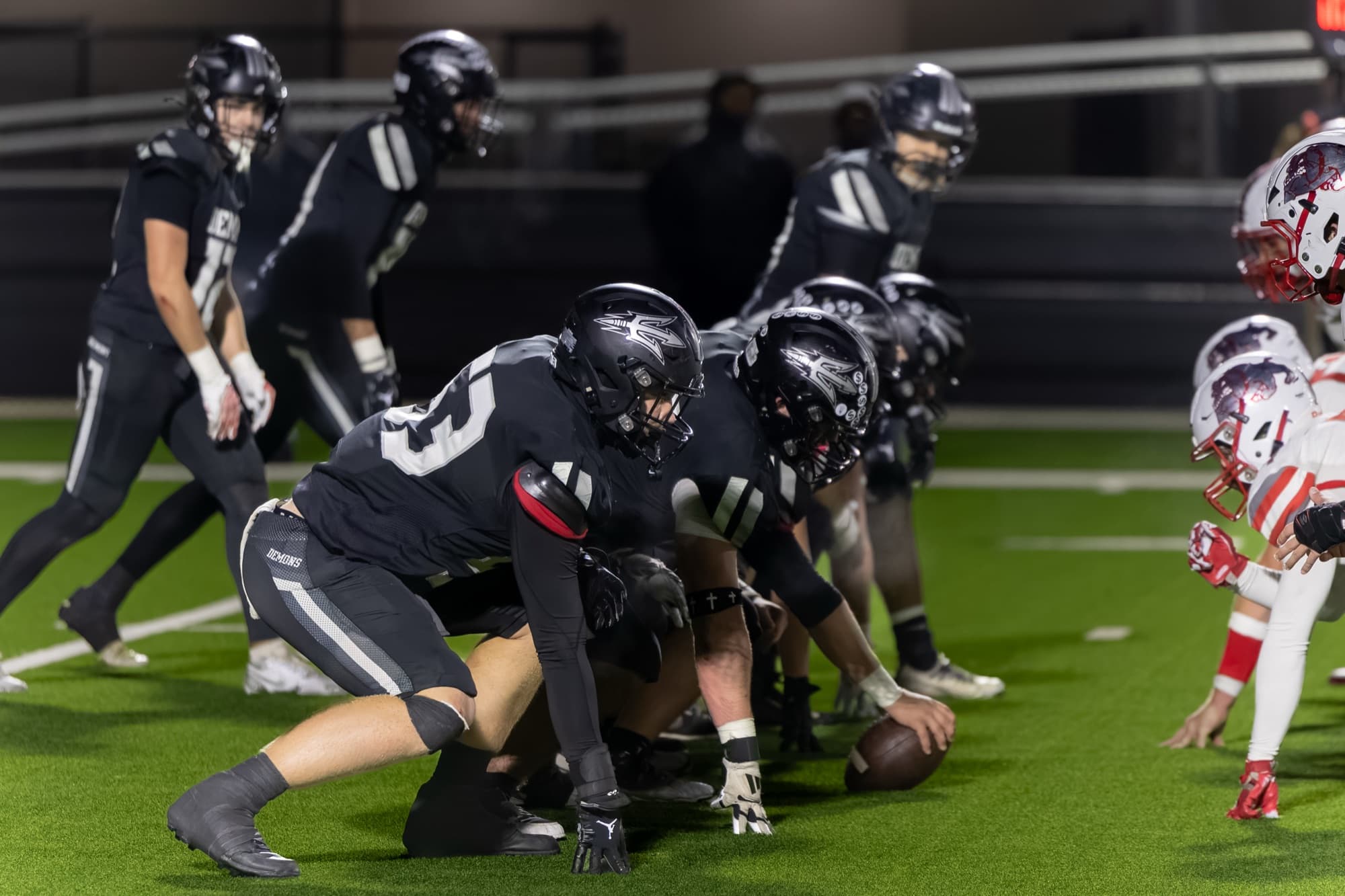 Perkins-Tryon Demons Football roster hero