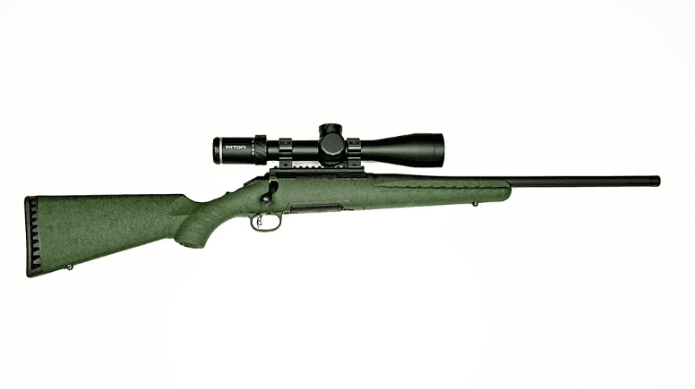 Ruger / Glenfield Model A .30-06 with scope - side view